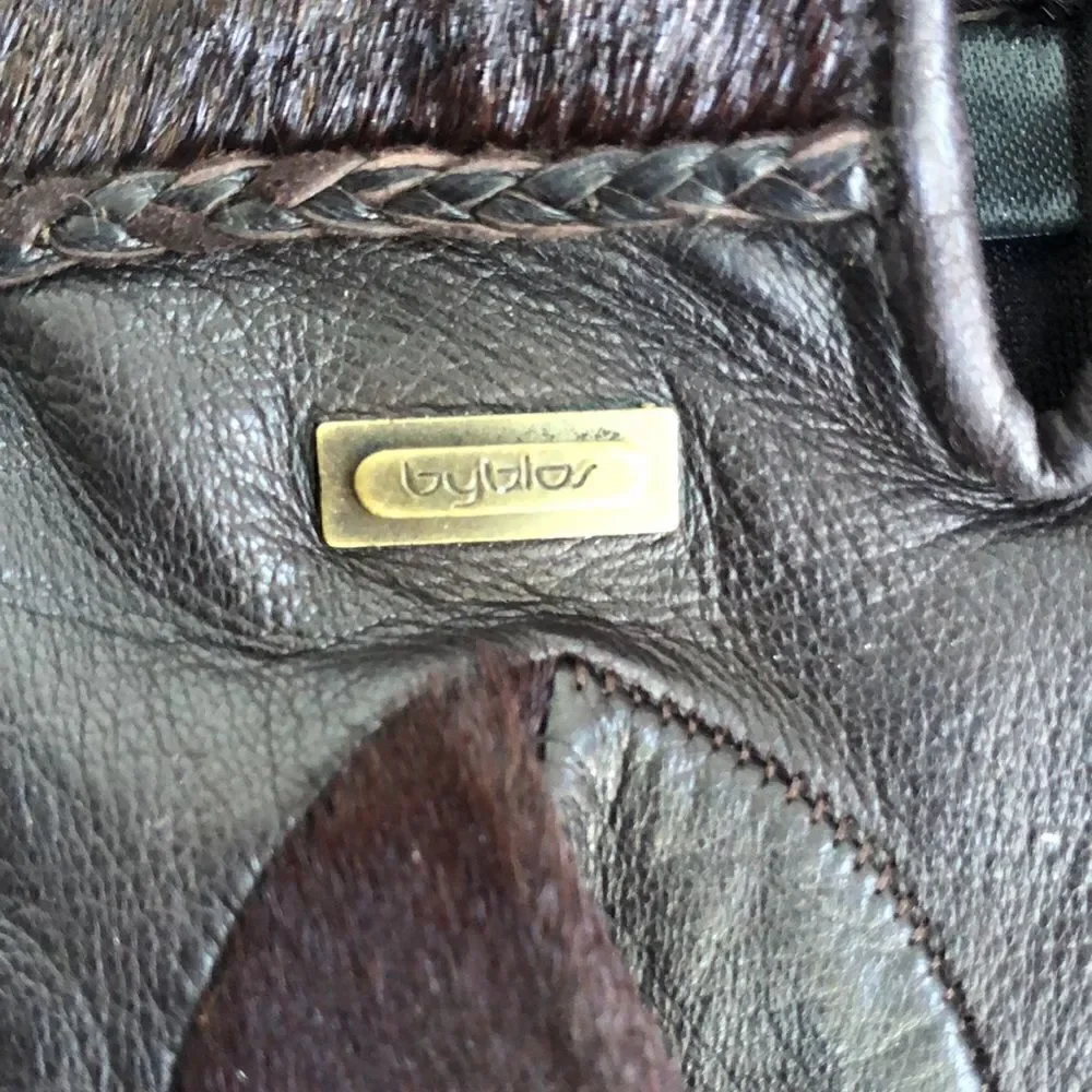 Vintage  Byblos leather  gloves